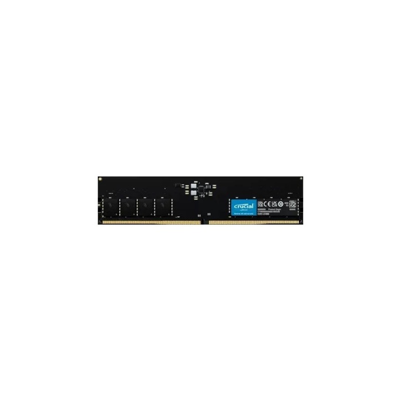 Memoria Crucial 16GB DDR5 4800MHz Basics Black
