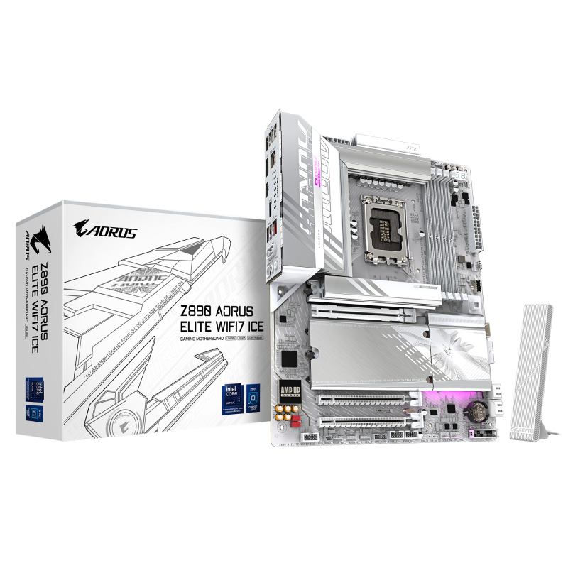Motherboard Gigabyte (LGA1851) Aorus Z890 Elite WF7 ICE DDR5