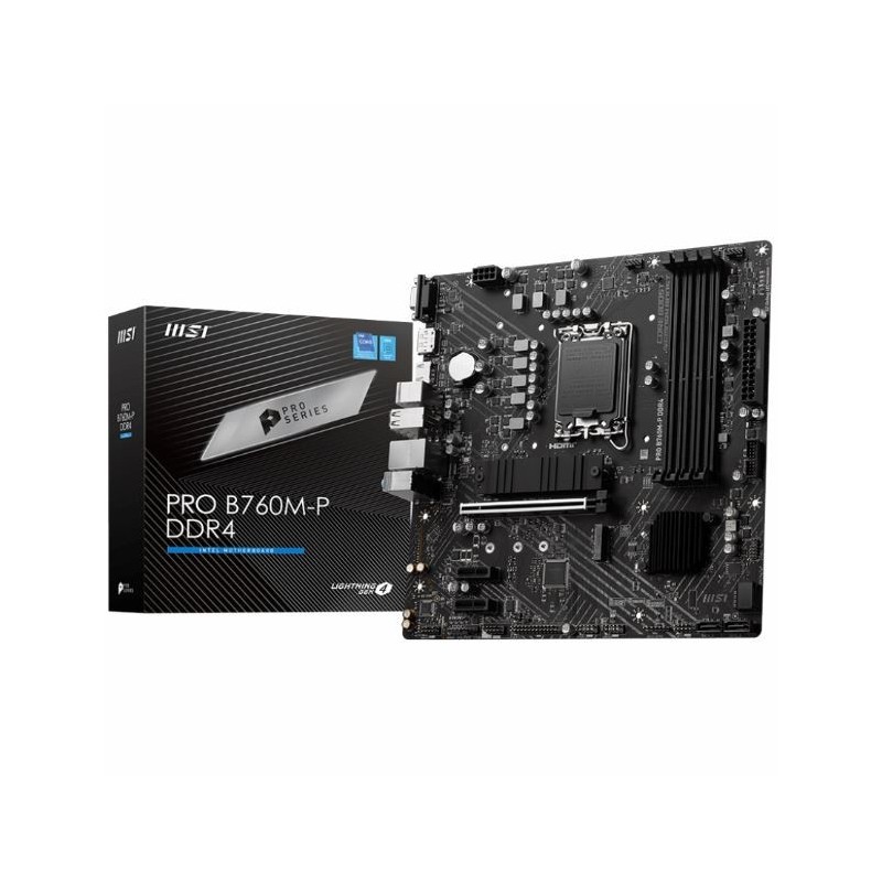 Motherboard MSI (LGA1700) Pro B760M-P DDR4