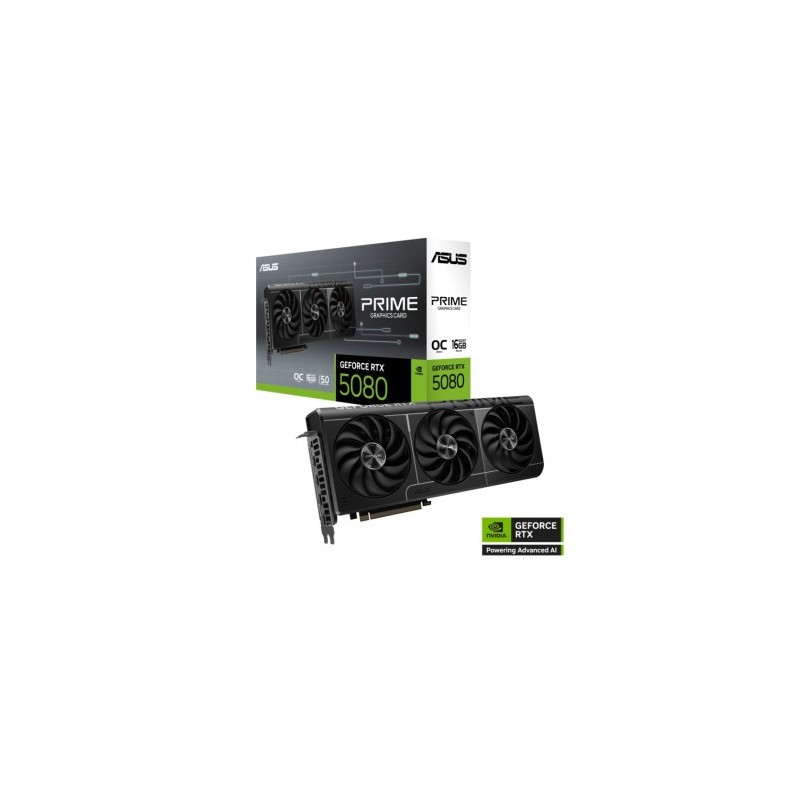 Placa de Video ASUS RTX 5080 Prime OC 16GB