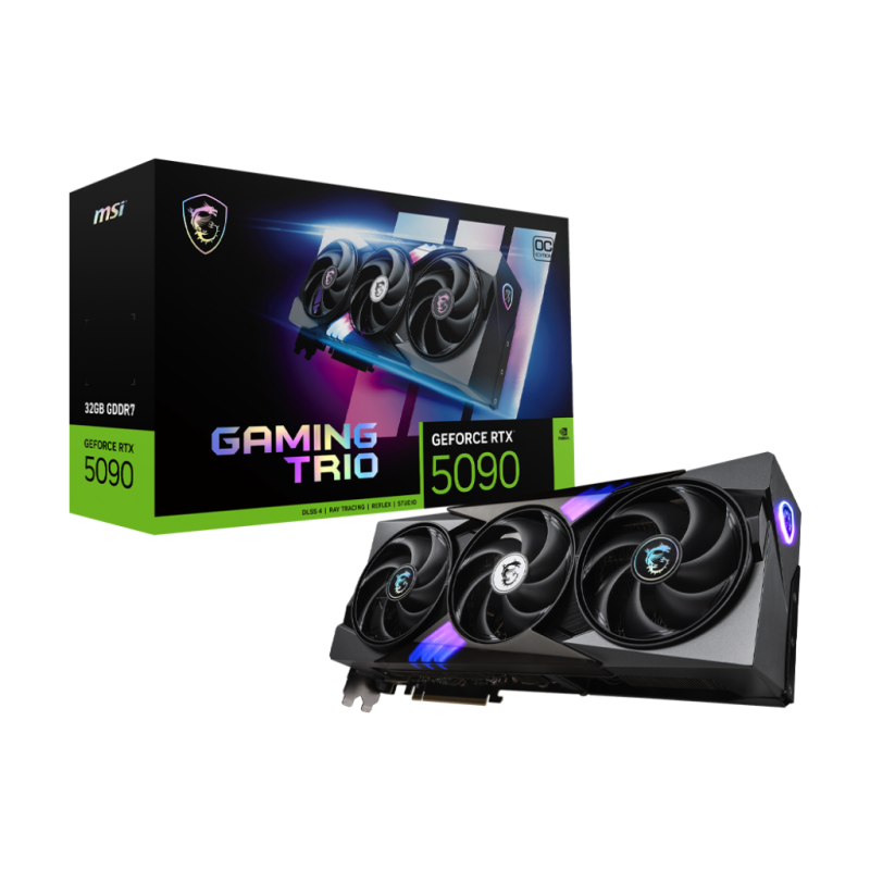 Placa de Video MSI RTX 5090 Gaming Trio OC 32GB