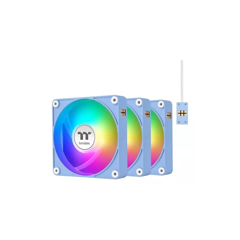 FAN Cooler Thermaltake CT120 EX aRGB Hydrangea Blue (Pack de 3)