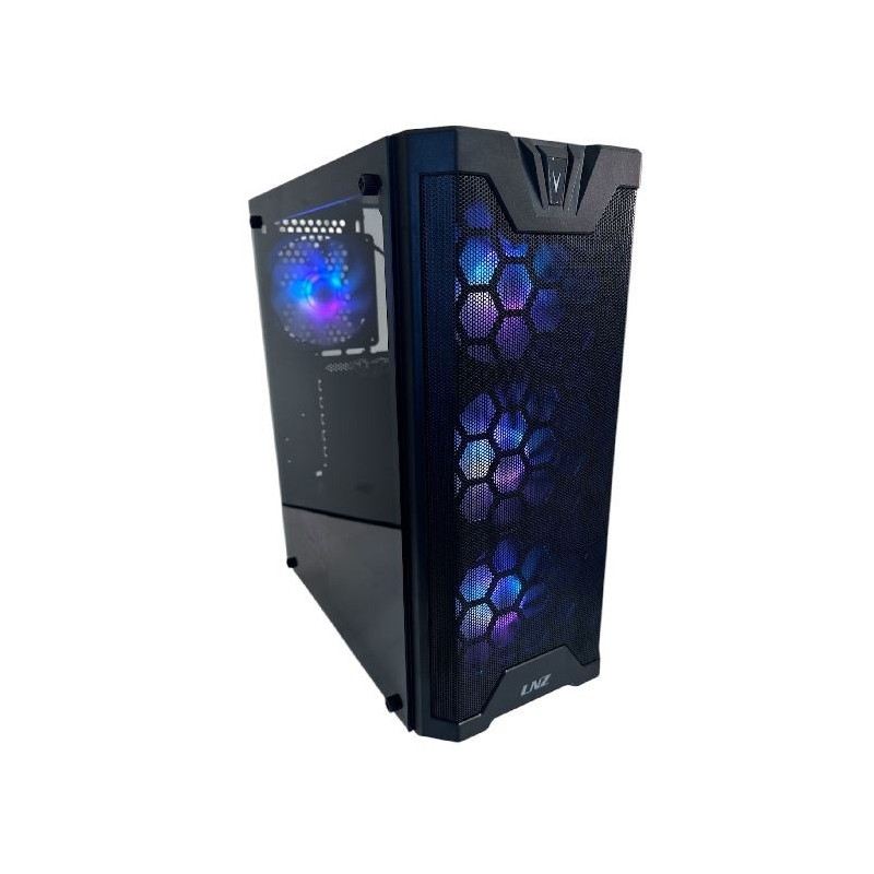 Gabinete LNZ Y11 ARGB Fan x4