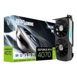 Placa de Video Zotac RTX 4070 Twin Edge OC 12GB