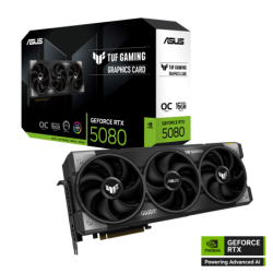 Placa de Video ASUS RTX 5080 TUF Gaming OC 16GB