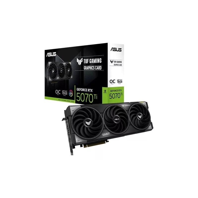 Placa de Video ASUS RTX 5070 Ti TUF Gaming OC 16GB