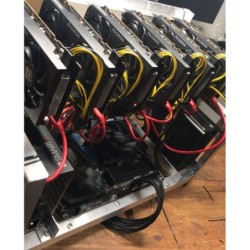 RIG DE MINERÍA X6 RX6600XT 8GB