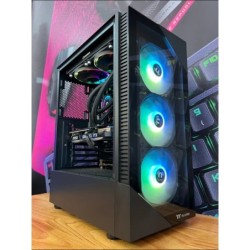 PC Armada Ryzen 5 5600 | B450M | 16GB RAM | RTX 4060 | 512 SSD NVMe | 700W | Thermaltake View 200
