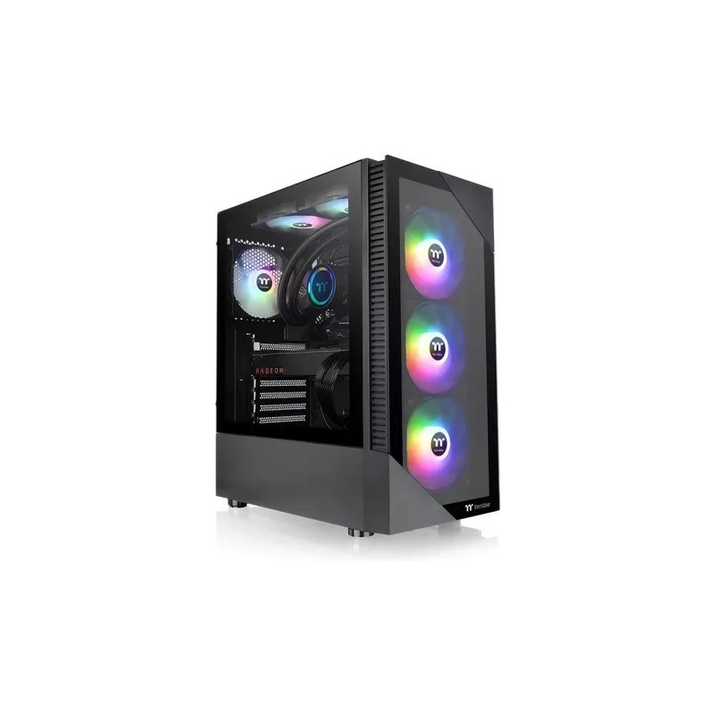Gabinete Thermaltake View 200 Black aRGB Fan x3