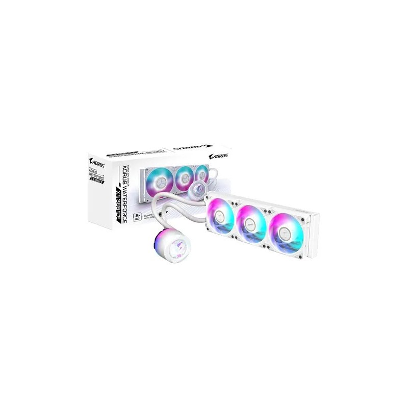 Water Cooler Gigabyte 360MM Aorus Waterforce X II 360 ARGB White