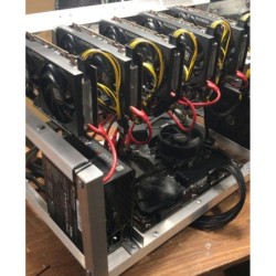 RIG DE MINERÍA X5 RX6600XT 8GB