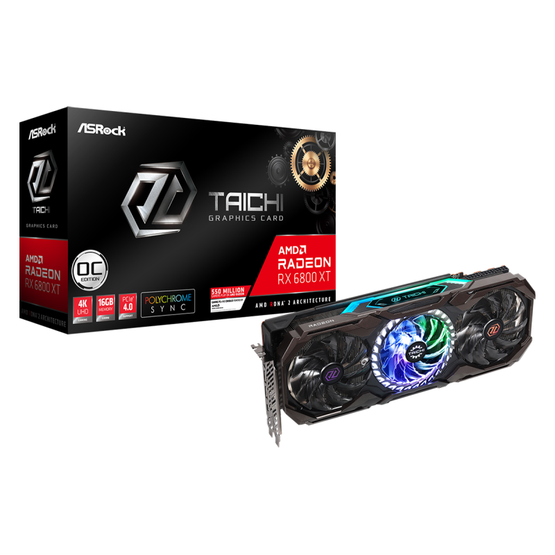 Placa de Video RX 6800 XT Taichi 16gb (Outlet)