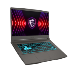 Notebook MSI Thin 15.6" FHD 144Hz Core i5-12450H 16Gb (2x8) 512Gb RTX 4050 6Gb W11HP