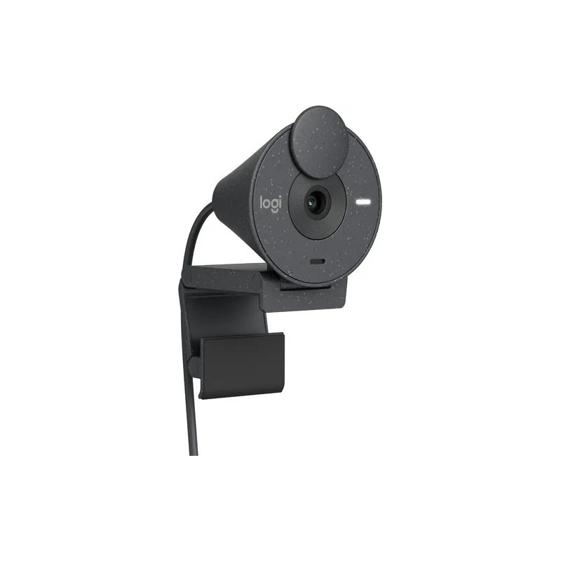 Webcam Logitech Brio 300 Black (1080P 30FPS)