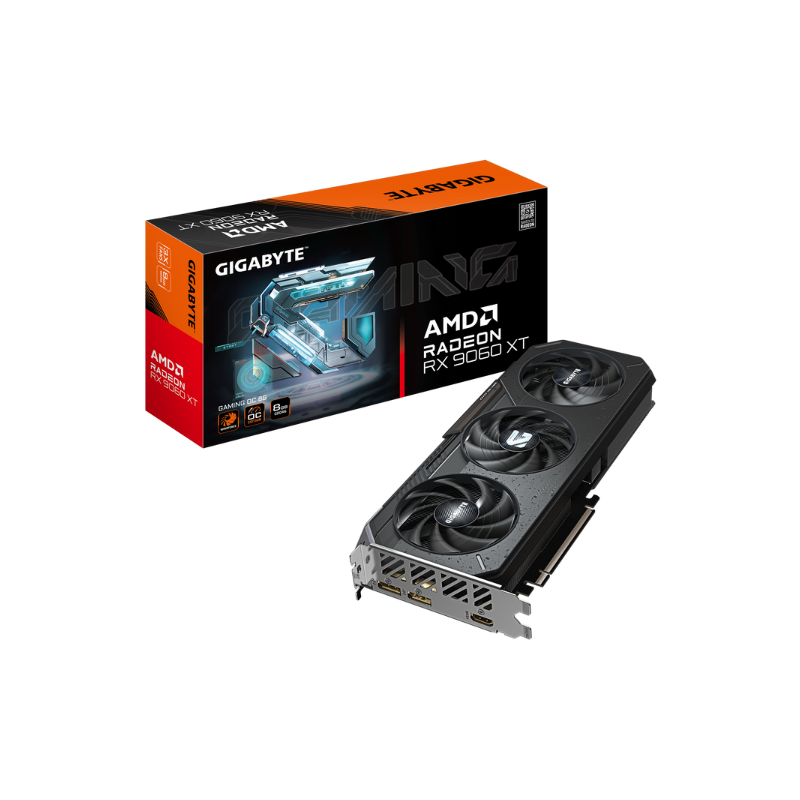 Placa de Video Gigabyte RX 9060 XT Gaming OC 8GB