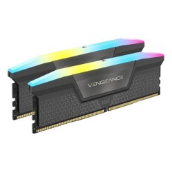 Memoria Corsair 32GB DDR5 6000MHz Vengeance RGB Gray CL30 (2x16GB)