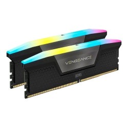 Memoria Corsair 32GB DDR5 6000MHz Vengeance RGB Black CL36 (2x16GB)