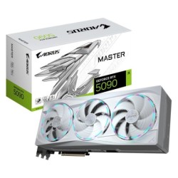 Placa de Video Gigabyte RTX 5090 Aorus Master Ice 32GB
