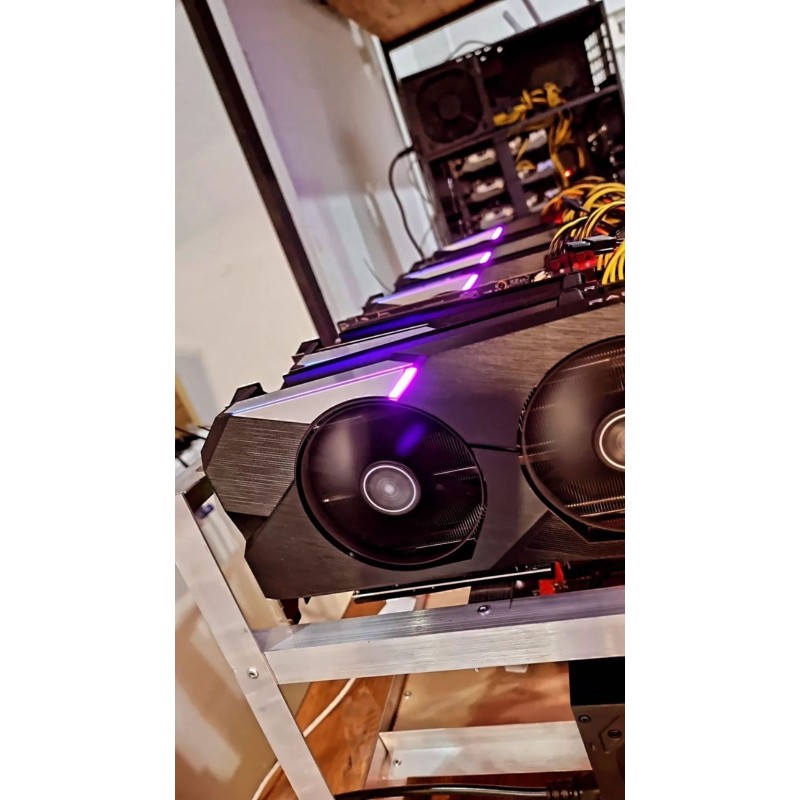 RIG MINERO X8 RX6700XT 12GB ASUS DUAL