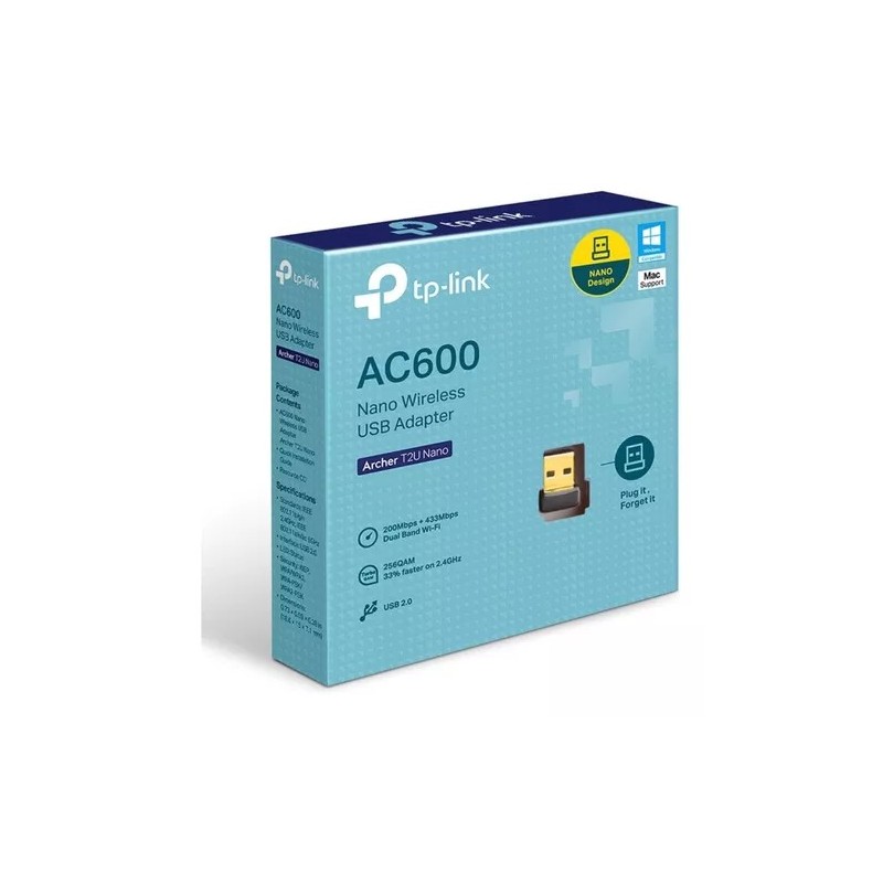 Tp Link ac600 mini wireless USB adapter archer T2U