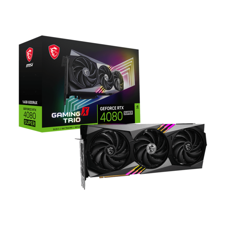 Placa de Video MSI RTX 4080 SUPER GAMING X