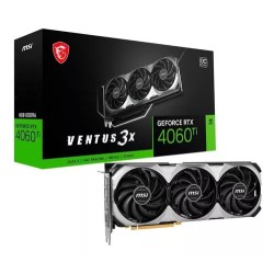 Placa de Video MSI RTX 4060 Ti VENTUS 3X OC 16GB