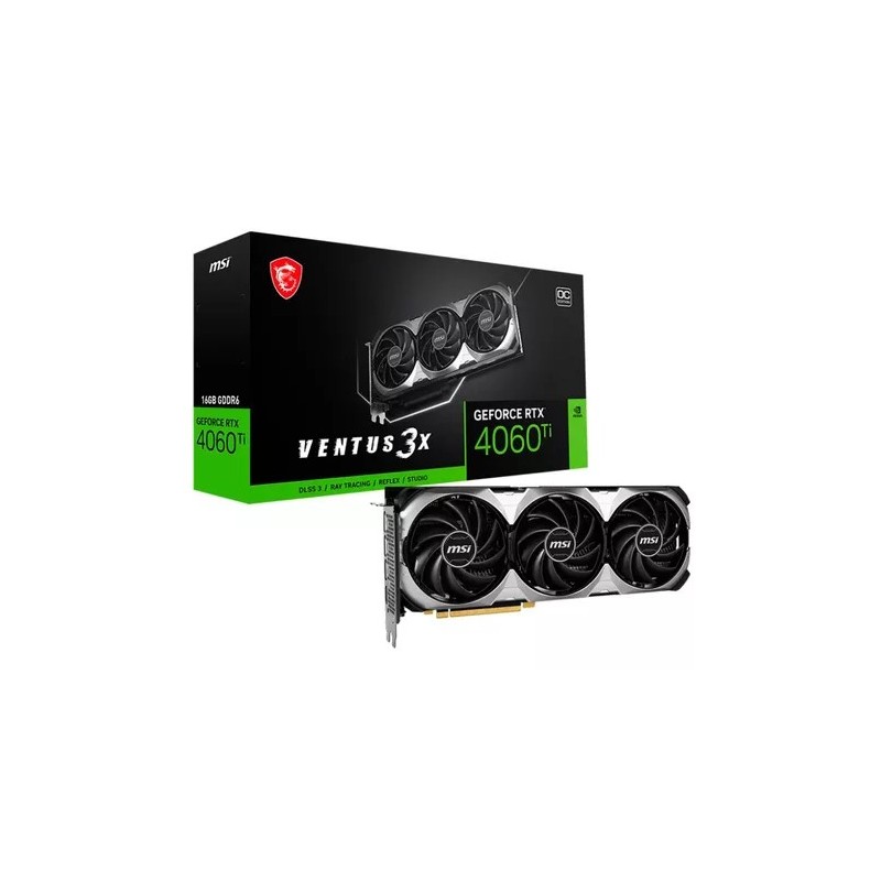 Placa de Video MSI RTX 4070 Ti Shadow 3X OC 16GB