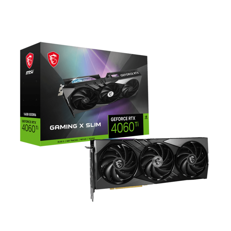 Placa de Video MSI RTX 4060 Ti GAMING X 16GB