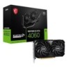 Placa de Video MSI RTX 4060 VENTUS 2X BLACK OC 8GB