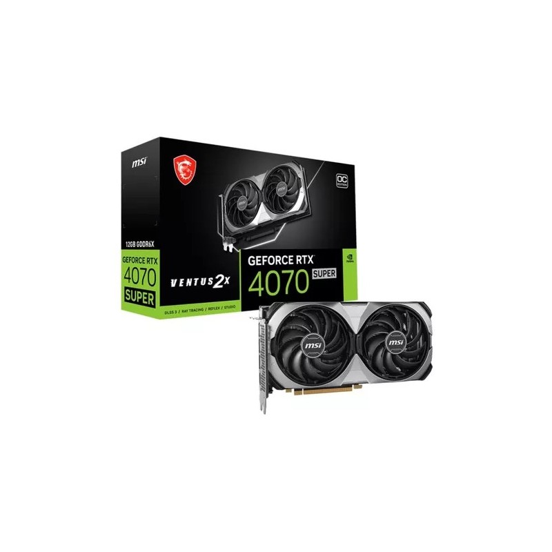 Placa de Video MSI RTX 4070 Super Ventus 12GB