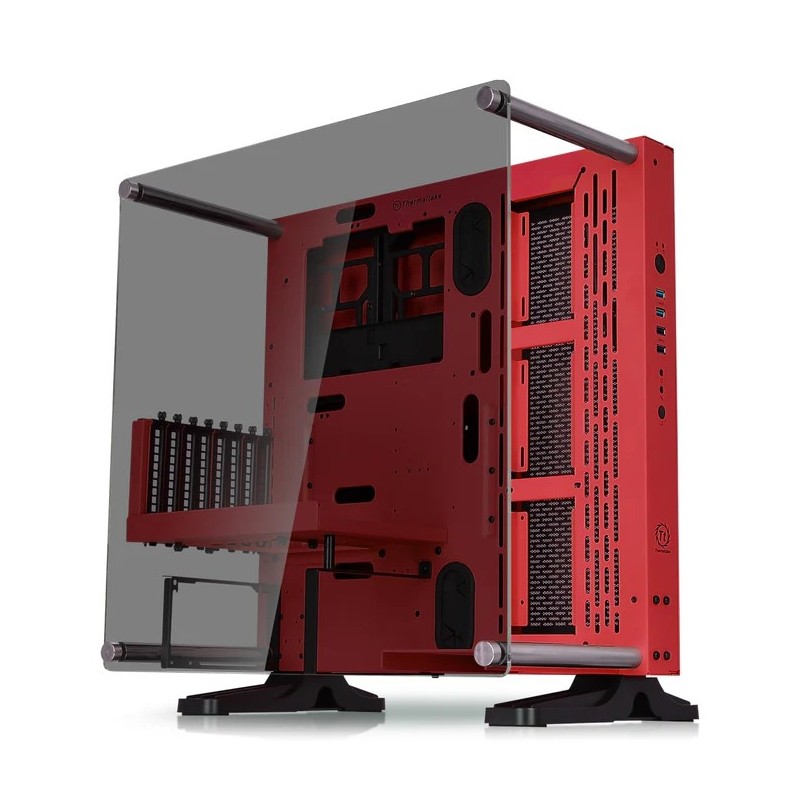 Gabinete Thermaltake Core P3 TG RED