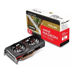 Placa de Video Sapphire RX 7600 PULSE 8GB