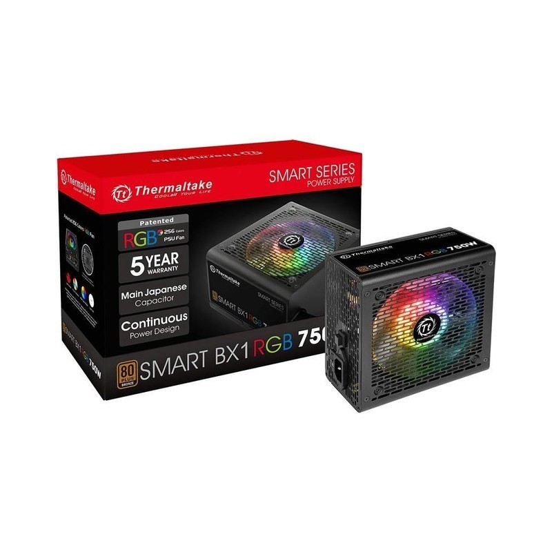 THERMALTAKE 750W SMART BX1 RGB 80 PLUS BRONZE