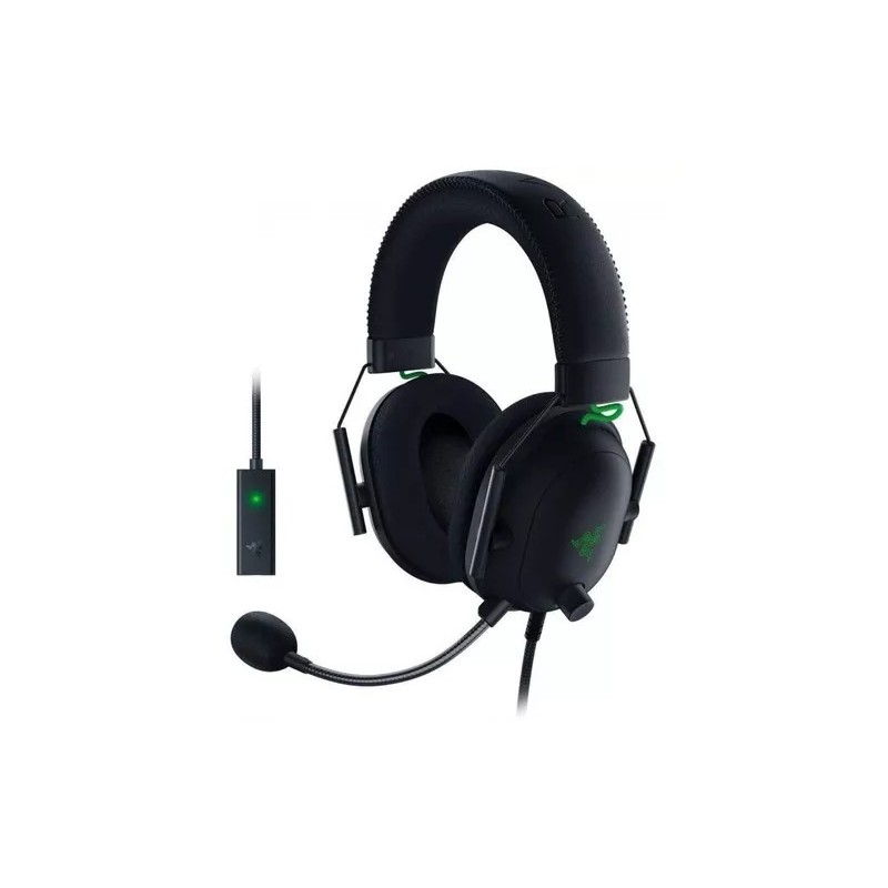 Auricular Razer BlackShark V2 USB Sound Card Black