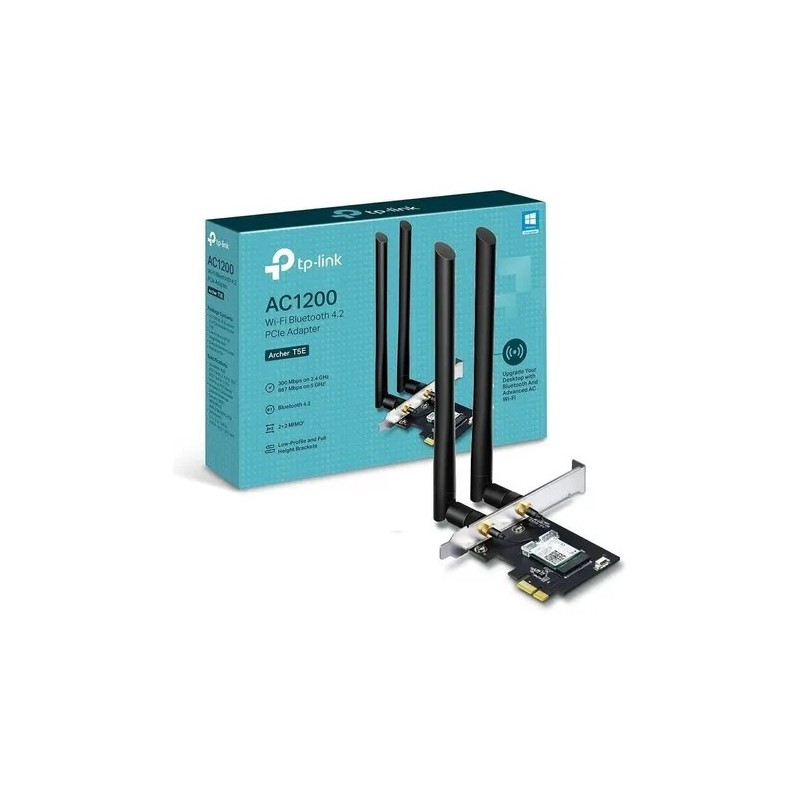 Placa De Red Lan Wifi Archer T5e P.redw Pcie 1200mb 2 Ant