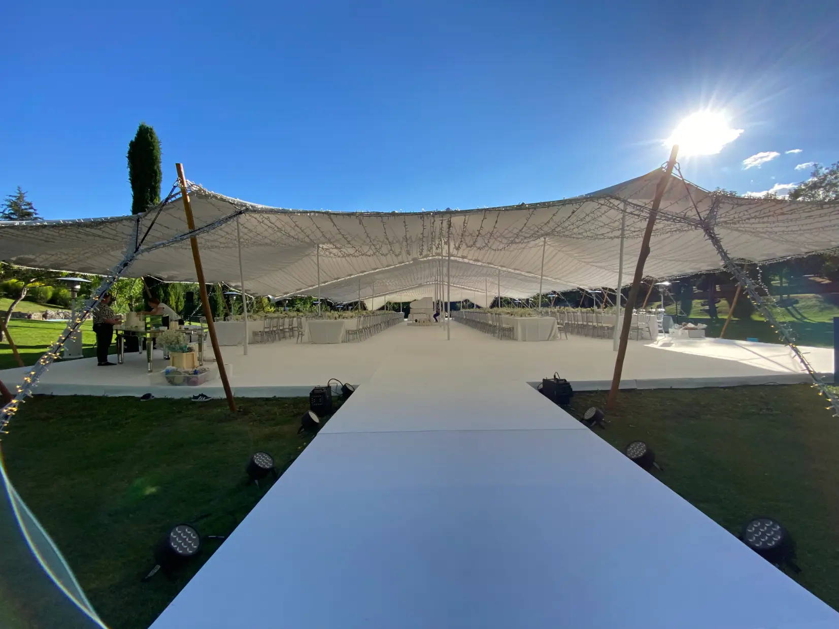 Carpas con catering y producción integral